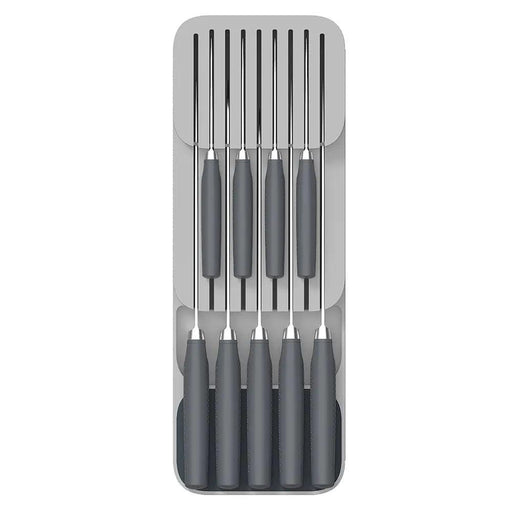 Joseph Joseph Drawerstore Compact Knife Organizer (Grey) - Kitchen Equipped
