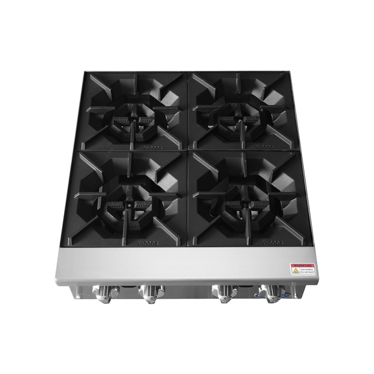 Cook Rite by Atosa ACHP4 Heavy Duty Countertop Range (Hot Plates) Kitchen Equipped