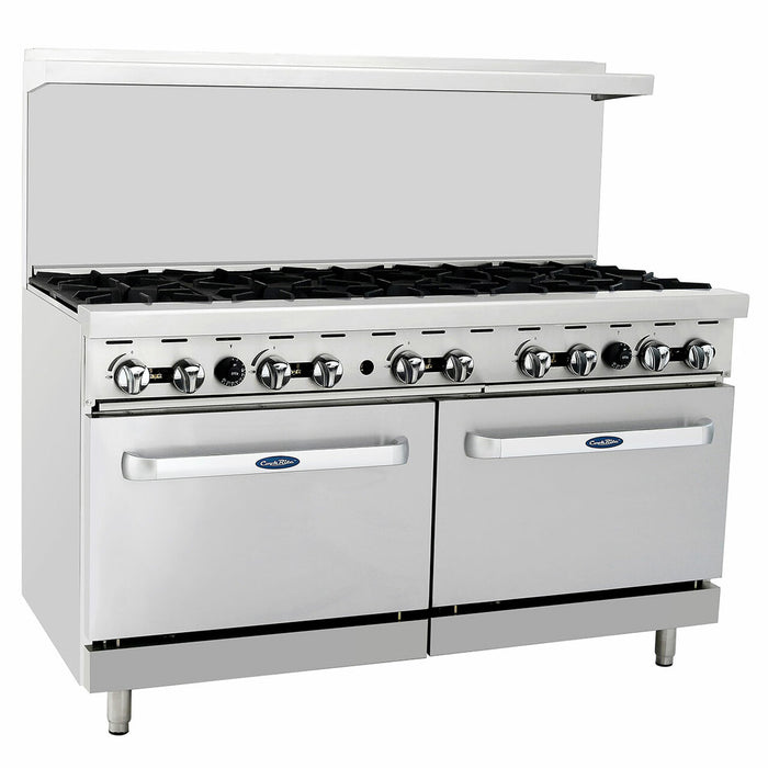 Cook Rite by Atosa - AGR-10B 60" Gas Range 10 Burners and Standard Oven