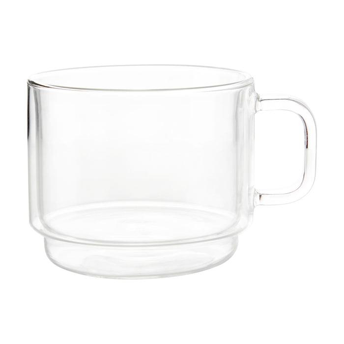 Barista -  Cafe Latte  GL glass DBL wall 16.19 oz - two pieces