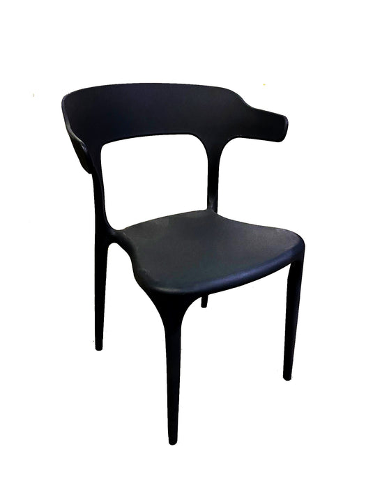 Outdoor Plastic Chair - Armrest