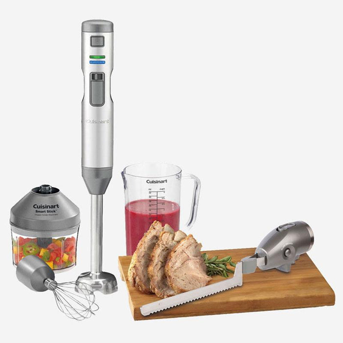 Cuisinart CSB-300C 5-Speed Smart Stick Hand Blender with Electric Knife