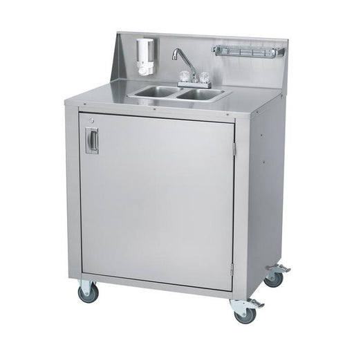 Crown Verity CV-PHS-2 Double Bowl Hot/Cold Portable Hand Sink | Kitchen Equipped