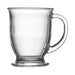 Safdie &Co. CW02771 Barista Footed Glass Mug Set of 2 465 ML