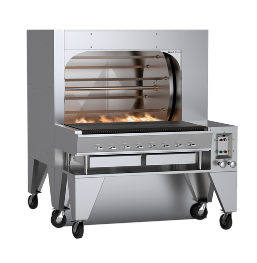 Wood Stone WS-GFR-6-NG Rotisserie Oven, Gas/120V/PH1 w/ Hood and Exhaust  Fan – Restaurant Equipment - Charlotte & Gastonia, NC