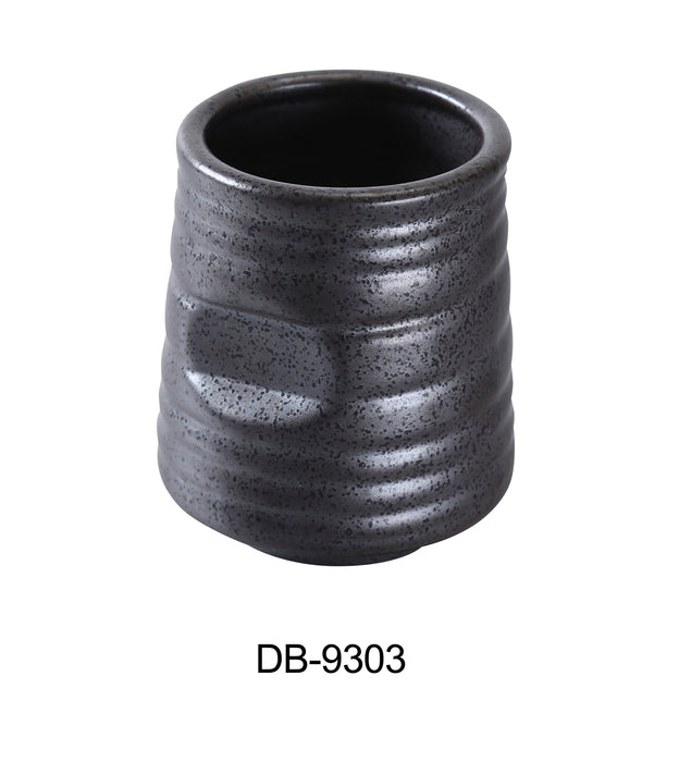 Yanco DB-9303 Diamond Black Collection Tea Cup