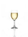 Crystalina - Set of 6 Crystal Wine Glasses 210 ml