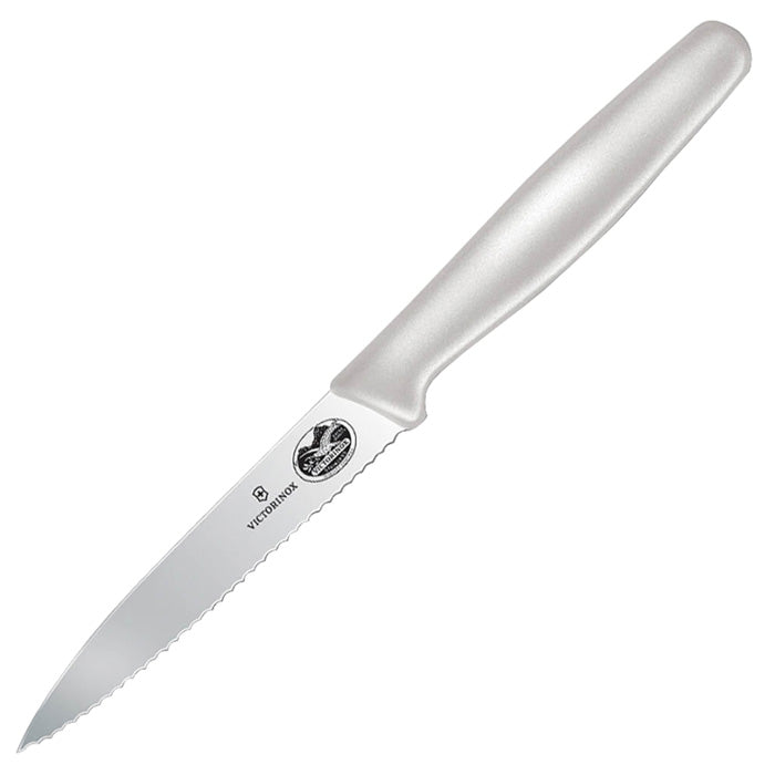 Victorinox Knive 10  KNIFE 4" WAVY PARING WHITE