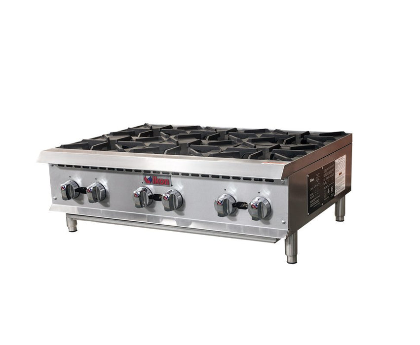 Gas hotplate - 6 burner - IHP-6-36 | Kitchen Equipped