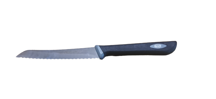 Sanelli - TOMATO KNIFE PREMANA 4 3/4" - Black | Kitchen Equipped