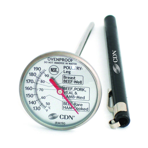 CDN IRTL220 ProAccurate Insta-Read 7 Hot Beverage and Frothing Thermometer  - 0 to 220 Degrees Fahrenheit
