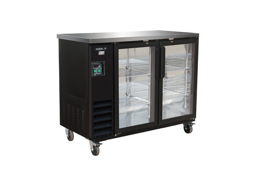 Back Bar Refrigerator Swing Doors - IBB49-2G-24 | Kitchen Equipped