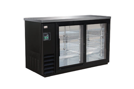 Back Bar Refrigerator Sliding Doors - IBB49-2G-24SD | Kitchen Equipped