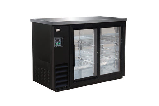 Back Bar Refrigerator Sliding Doors - IBB61-2G-24SD | Kitchen Equipped