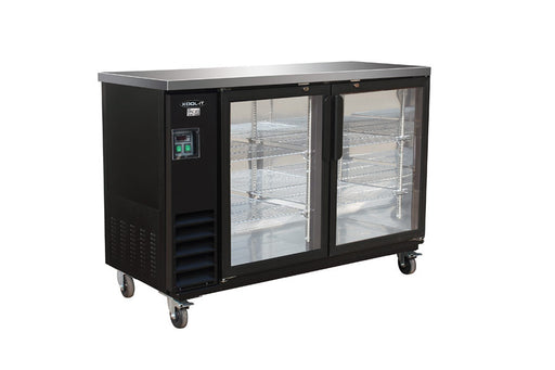 Back Bar Refrigerator Swing Doors - IBB61-2G-24 | Kitchen Equipped