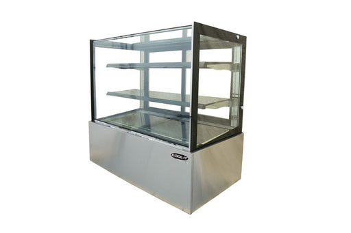 Flat Glass Display Case - KBF-48D | Kitchen Equipped