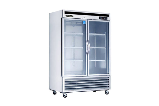 Upright Bottom Mount Refrigerator with glass door - KBSR-2G | Kitchen Equipped