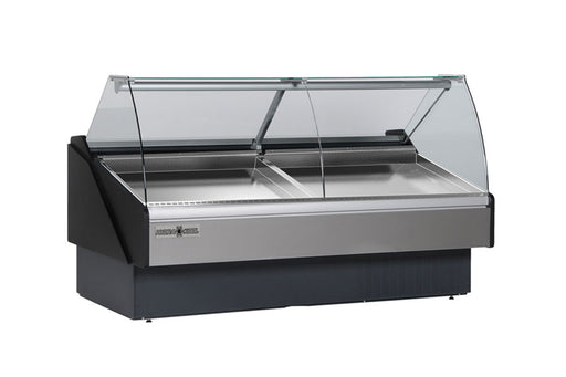 Seafood Case Curved Glass - KFM-SC-100-S | Kitchen Equipped