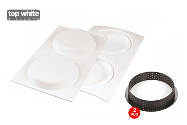 Siliko Mart | Kits de cercles à tarte (2 tailles)