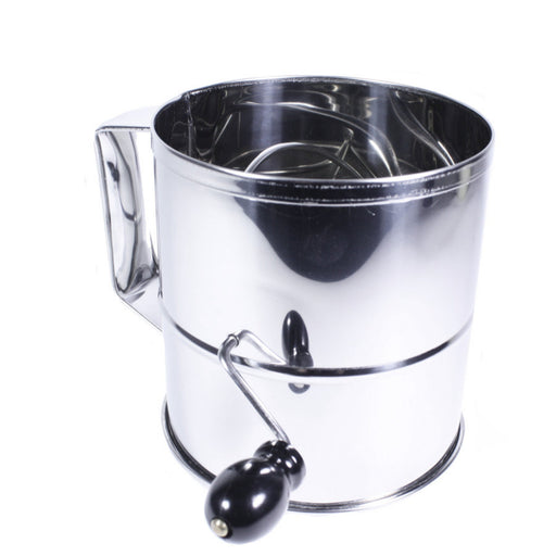 Magnum | 8 Cup Rotary Flour Sifter, Stainless Steel | Kitchen Equipped