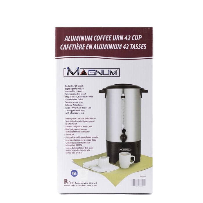 Magnum | Urne à café 42 tasses, aluminium