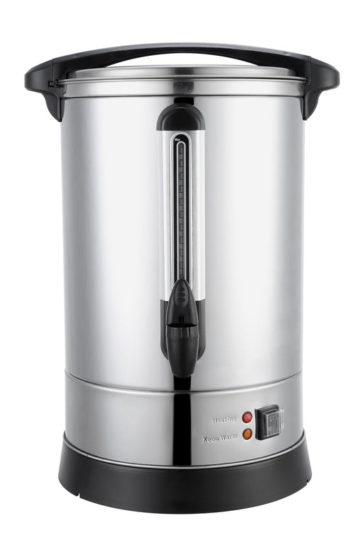 Service Ideas Flame Free Thermo-Urn Brushed Stainless Regal Style Vacuum  Insulated Urn, 3 Gallon Capacity