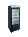 Atosa - Bottom Mount 1 Glass Door Refrigerator 8.3 Cu.Ft Black - MCF8726GR