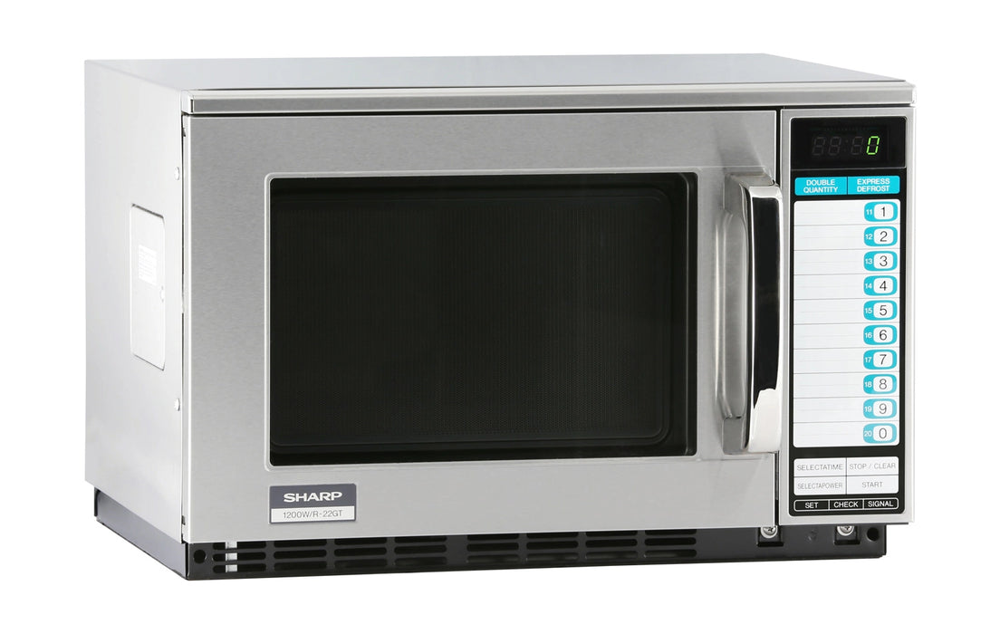 Sharp Heavy-Duty 1200 Watt Commercial Microwave Oven (R22GTF)