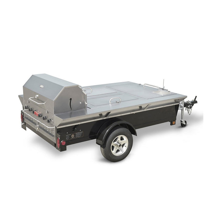 Crown Verity TG-4 48" Towable Grill With Extra Storage Compartments | Kitchen Equipped