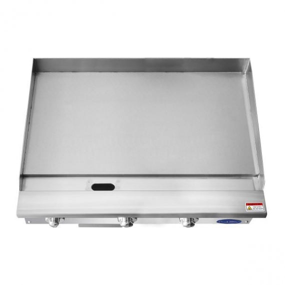 Cook Rite by Atosa - ATMG-36 36" Countertop Gas Griddle with Manual Controls