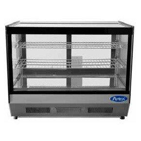 Atosa CRDS-56 Full Service Countertop Refrigerated Display Case, 2 Shelves