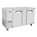 Atosa - MBB69 68" Solid Two Door Back Bar Cooler