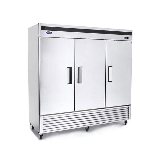 Atosa - MBF8504 Bottom Mount Solid Three Door Reach-In Freezer - 115/208-230V - Kitchen Equipped