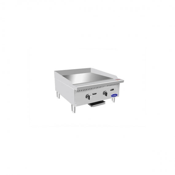 Cook Rite by Atosa ATTG-24 24" Countertop Gas Griddle with Thermostatic Controls
