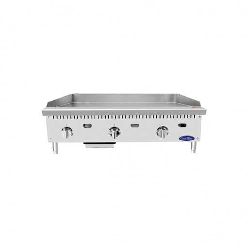Cook Rite by Atosa ATTG-36 36" Countertop Gas Griddle with Thermostatic Controls