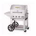 Crown Verity MCB-30-PKG 30" Mobile BBQ Grill Package - Natural Gas | Kitchen Equipped