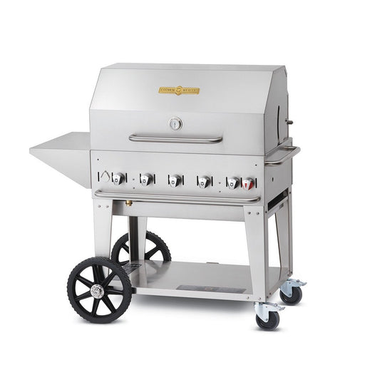 Crown Verity MCB-36-PKG 36" Mobile BBQ Grill Package - Liquid Propane | Kitchen Equipped