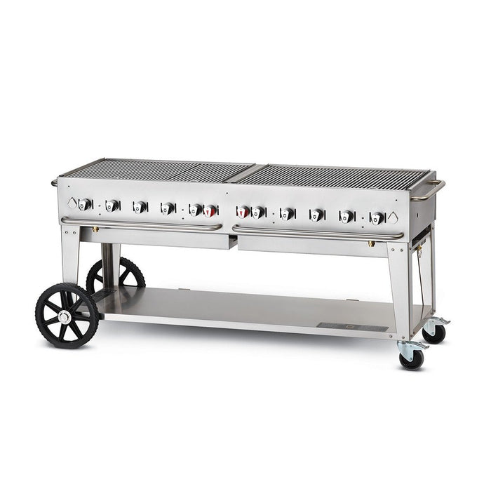 Crown Verity MCB-72 72" Mobile BBQ Grill - Liquid Propane | Kitchen Equipped