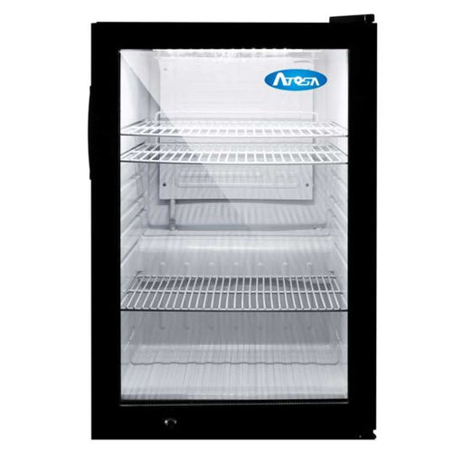 Atosa CTD-3 17" Refrigerated Countertop Glass Door Display Merchandiser - 2.4 Cu. Ft.