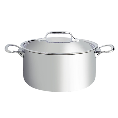 De Buyer Affinity Stew Pan - #3742.24 | Kitchen Equipped