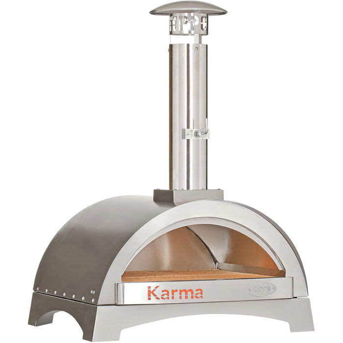 WPPO - WKK-01S-304 Wood Fired Pizza Oven, Karma 25 - 304SS With 201SS Base