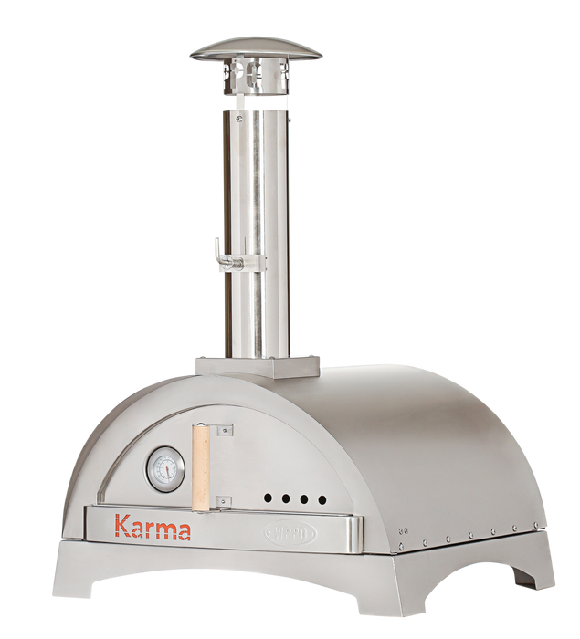 WPPO - Wood Fired Pizza Oven, Karma 25 - 304SS With 201SS Base - WKK-01S-304