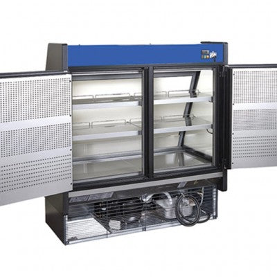 Grab and Go Low Profile with rear loading and electric front shutter - KGL-RS-60-S | Kitchen Equipped