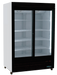 Kool-It KSM-40 - 47.5" Double Sliding Glass Door Display Cooler - 33 Cu. Ft.