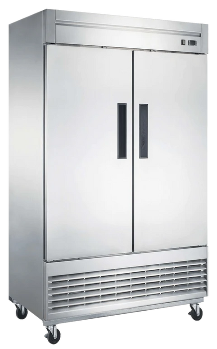 New Air NSR-115-H - Réfrigérateur à double porte de 55 po 