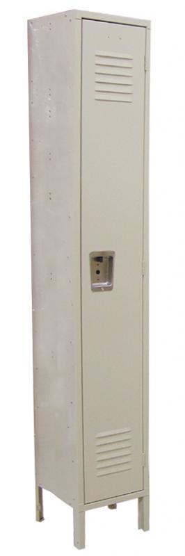 Omcan - 1 Tier Steel Painted Locker | Kitchen Equipped