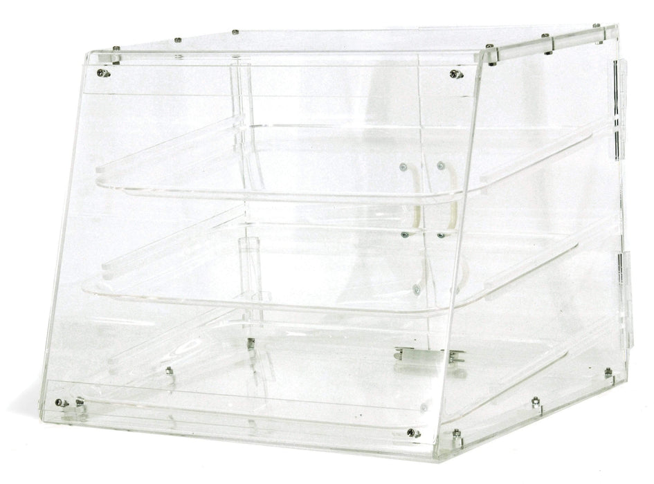 Omcan - 3 Tray Bakery Display Case with Rear Doors - 20" Wide