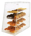Omcan - 4 Tray Bakery Display Case with Front and Rear Doors - 14" Wide | Kitchen Equipped