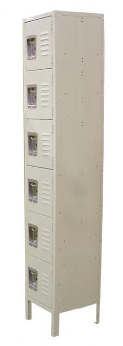 Omcan - 6 Tier Steel Painted Locker | Kitchen Equipped