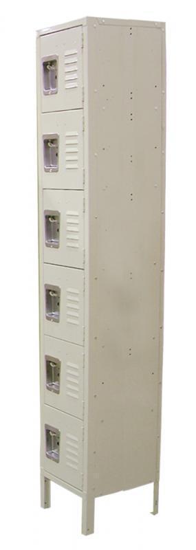 Omcan - 6 Tier Steel Painted Locker | Kitchen Equipped